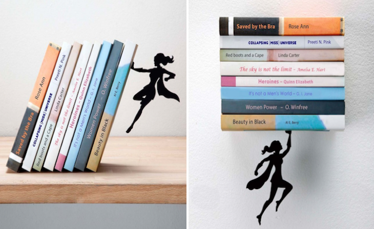 Superhero-Bookends