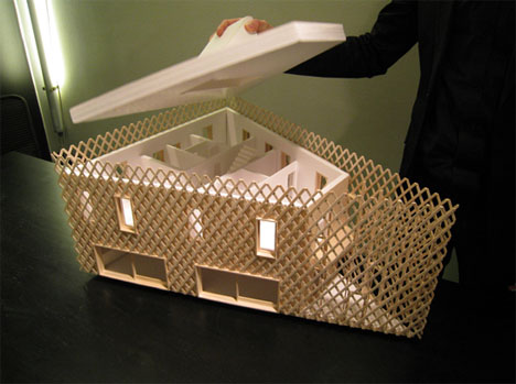 green-house-architecture-model